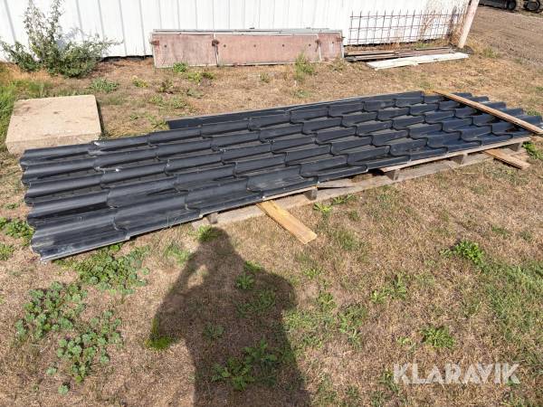 Tagplader 9 styk plus rykning