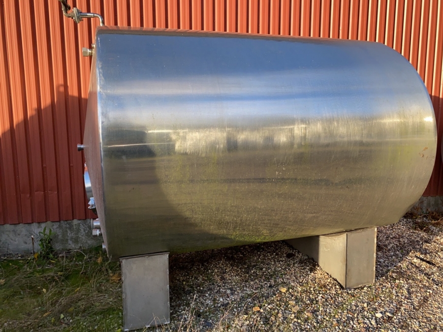 Rustfri tank 5000 liter