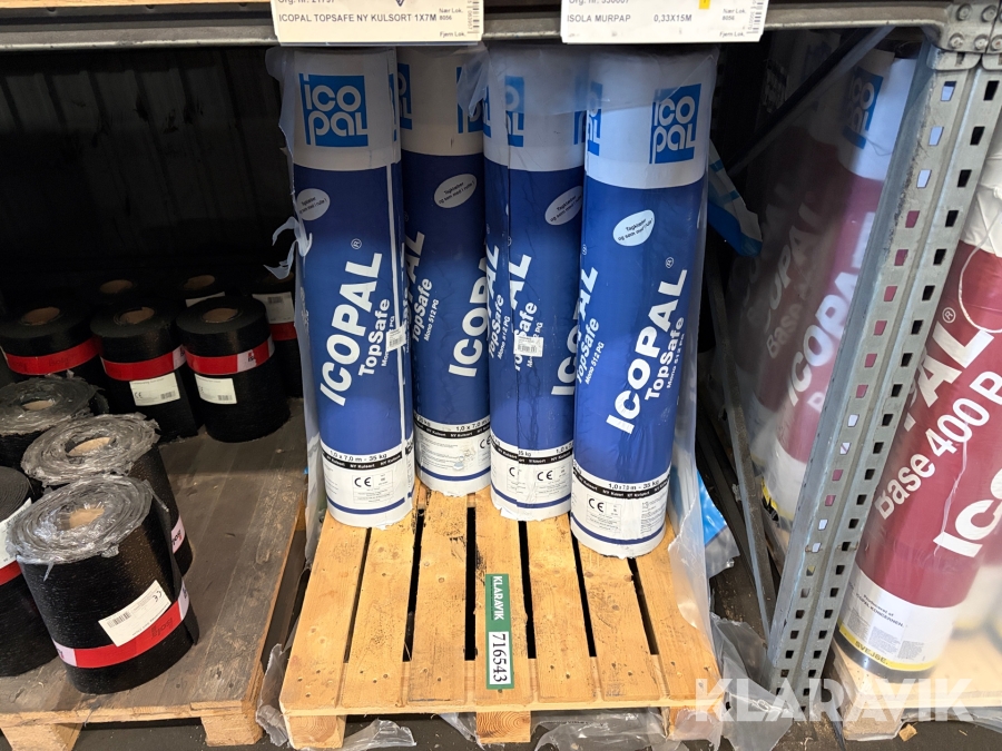 Icopal TopSafe Mono 512 PG tagpap-13 ruller 