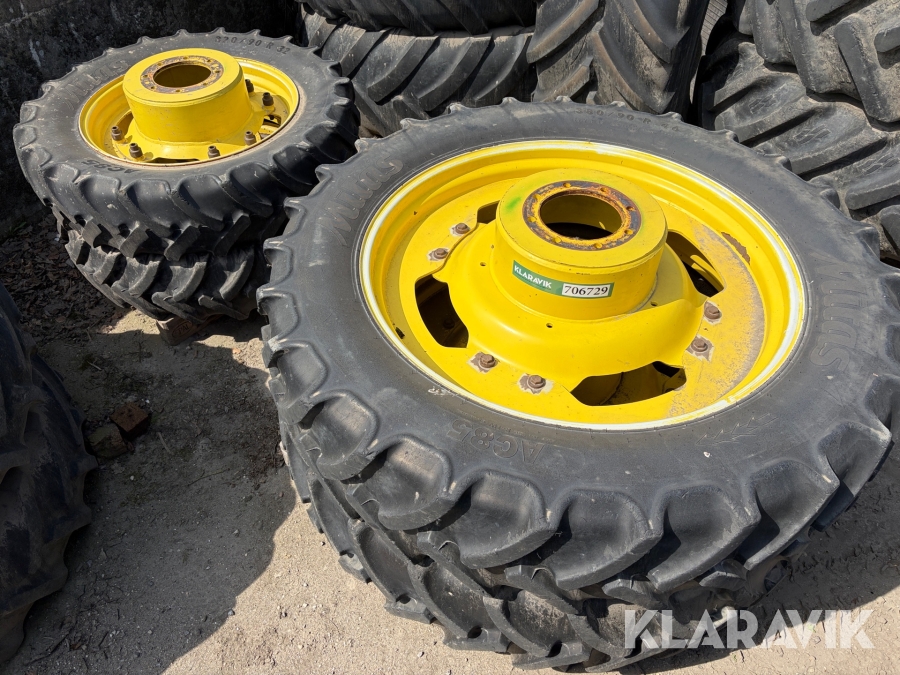 Sprøjtehjul Mitas 4 styk - fra John Deere 6620