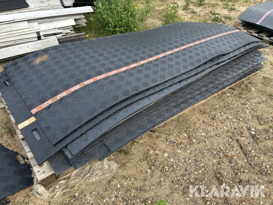 Køreplader 30 styk, 2,5 meter 