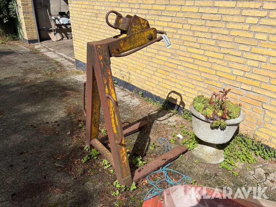 Pallegafler til kran