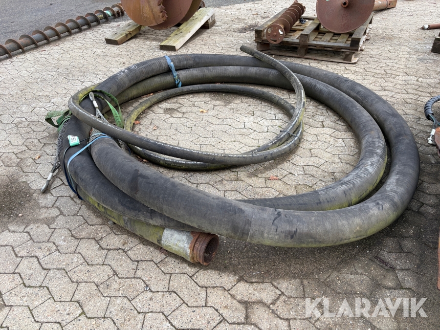 6” støbe slange med PM kobling 15 meter