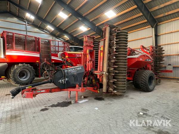 Kombineret såmaskine og rotorharve Kuhn Moduliner ML 2800/HR 6003