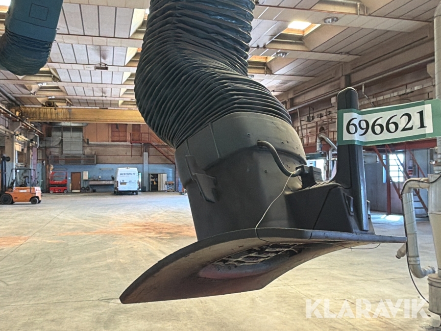 Svejse-/røgudsugningsarm Nederman