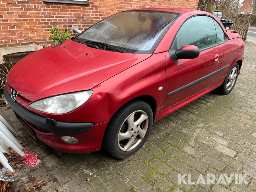 Personbil Peugeot 206 1,6 Cabriolet