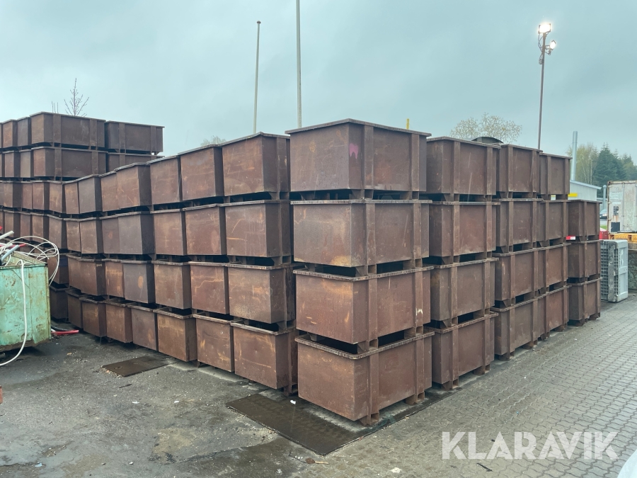 Jern kar/Plantekasser 12 styk