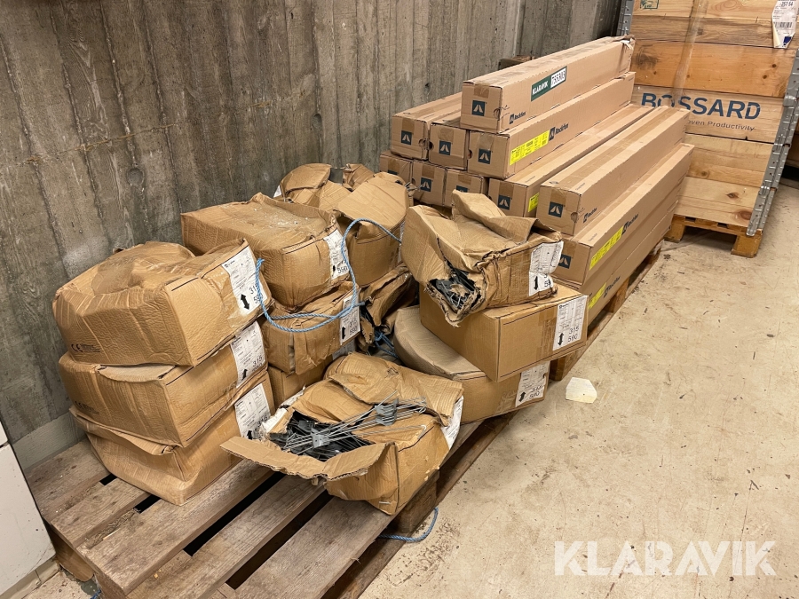 Tværprofiler og ophængskomponenter Rockfon