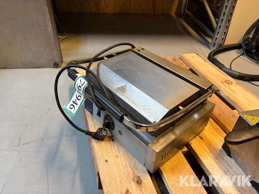Brødrister/grill Hendi Single Panini Grill