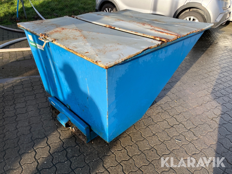 Vippecontainer med låg