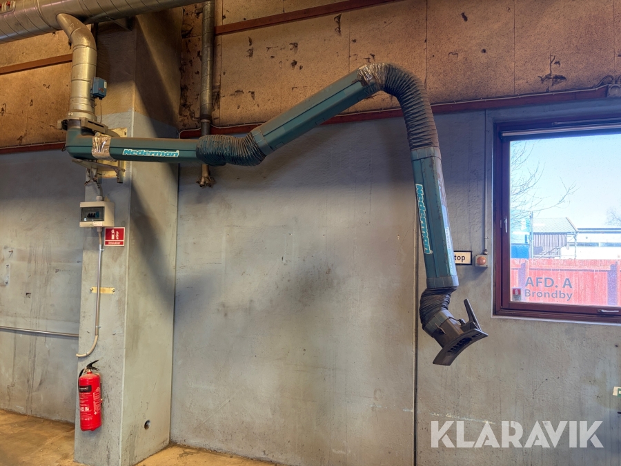 Svejse-/røgudsugningsarm Nederman