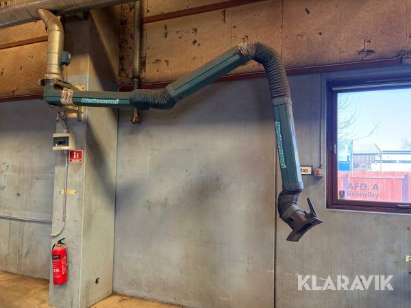 Svejse-/røgudsugningsarm Nederman