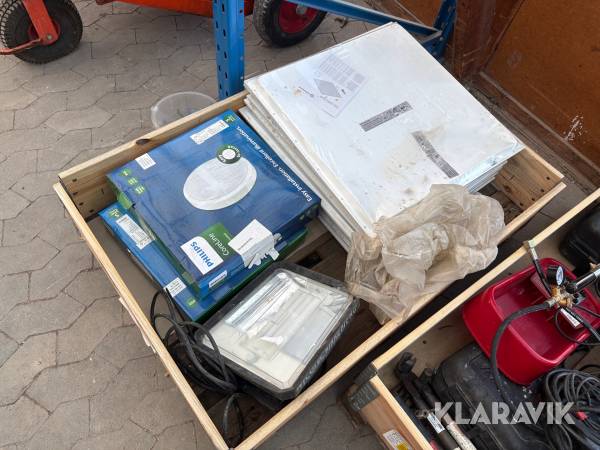 Assorterede lamper - 1 palle