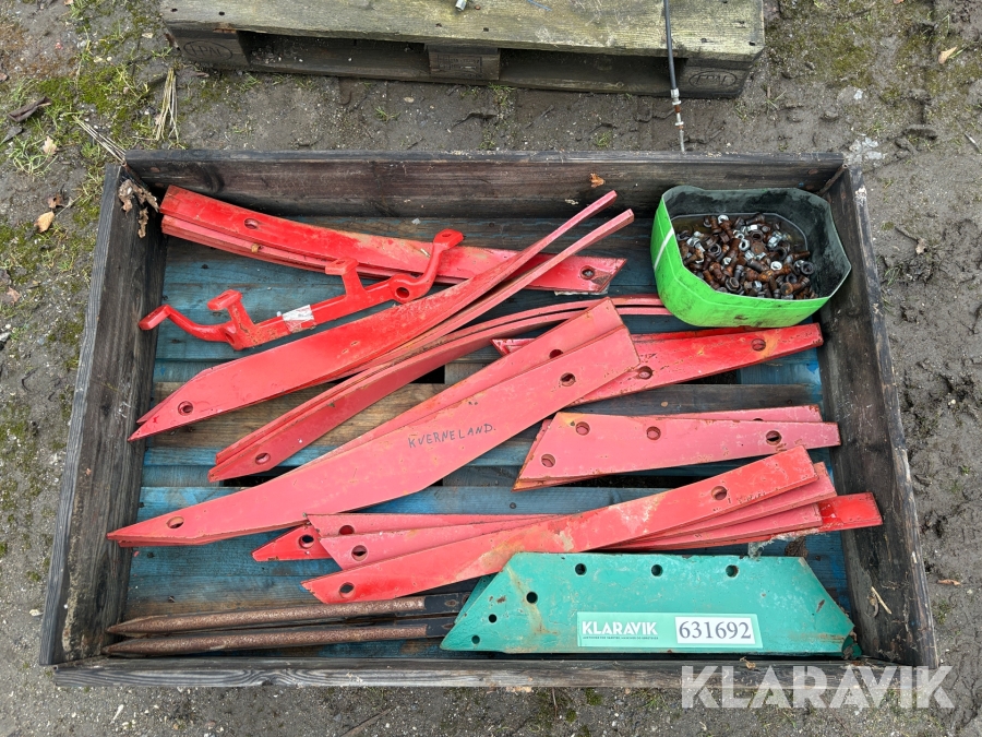 Reservedele plov Kverneland