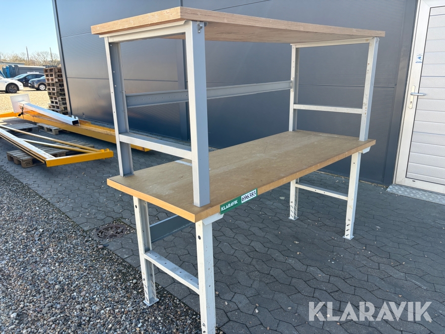 Værkstedsborde - 2 styks