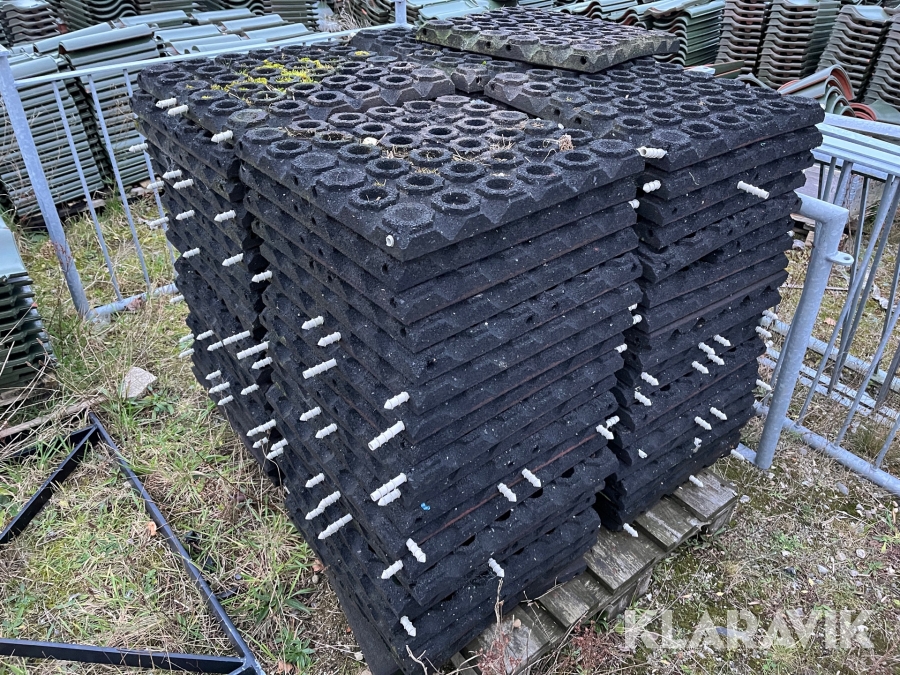 Køremåtter 76 styk