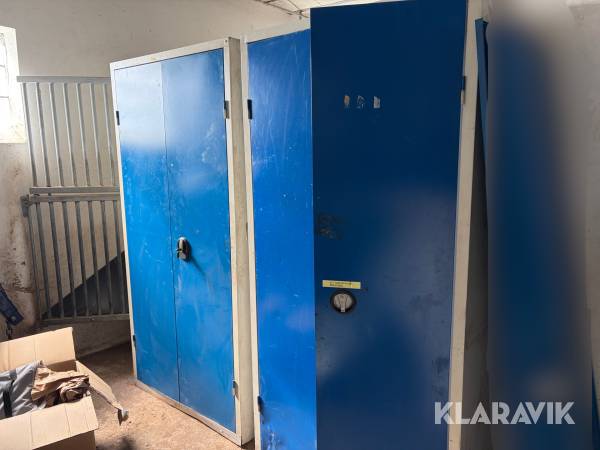 Stålskabe Blika 2 styk 