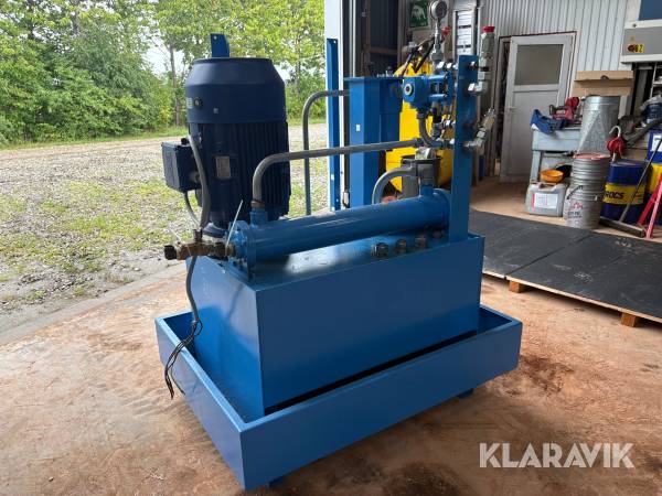 Hydraulik station Voortmann 22 kW 45 liter ved 210 bar