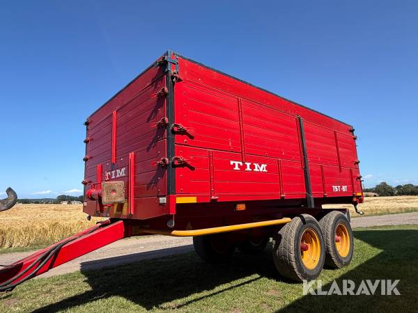 Tipvogn TIM 7,5T-BT Hydraulisk tip