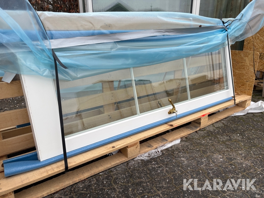 Dobbelt terrassedør 1 styk.