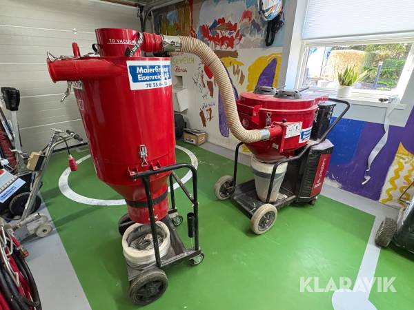 Industristøvsuger Pullmann Ermator T6000 med C5500 cyklon