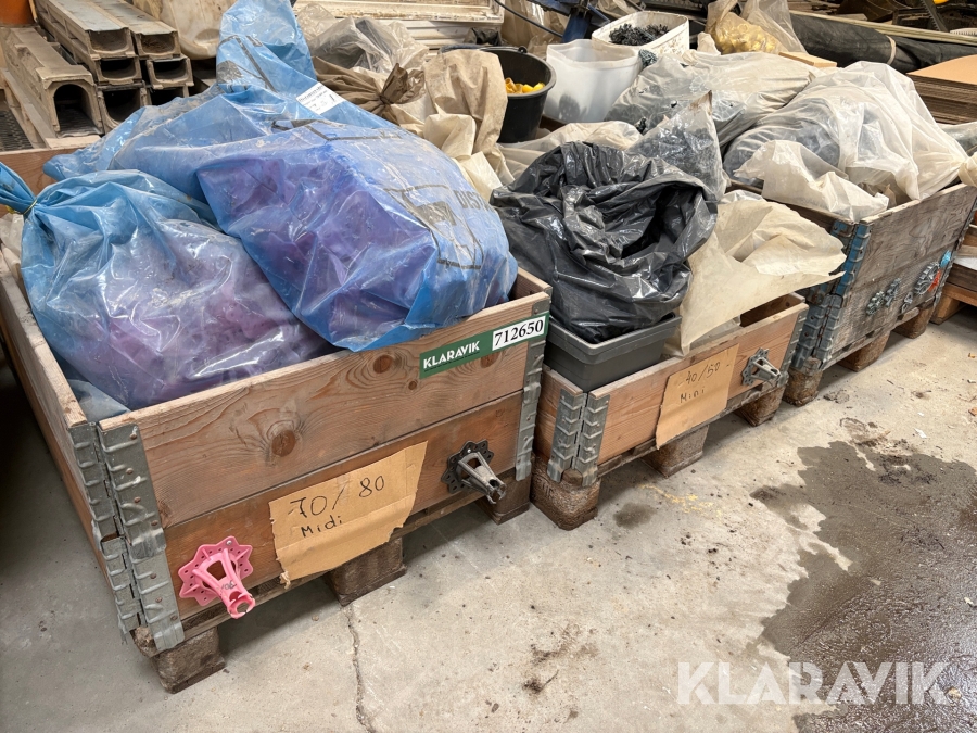 Afstandsklodser - assoterede lot