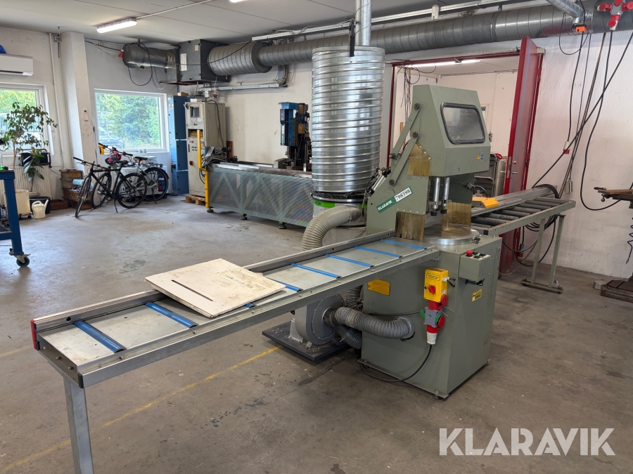 Automatisk aluminiumssav Pressta Eisele LMS 350 PV A inkl. udsugningsanlæg ekskl. rørføring