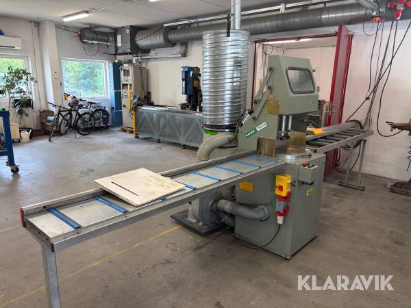 Automatisk aluminiumssav Pressta Eisele LMS 350 PV A inkl. udsugningsanlæg ekskl. rørføring
