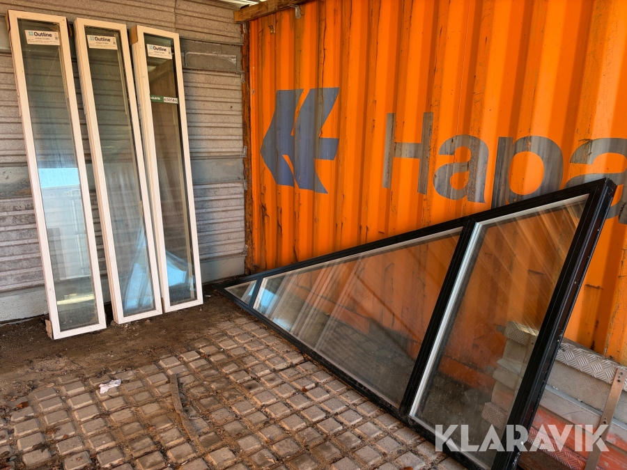 Vinduer Outline Træalu/træ 3 lags