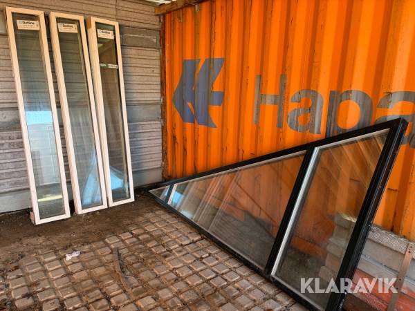 Vinduer Outline Træalu/træ 3 lags