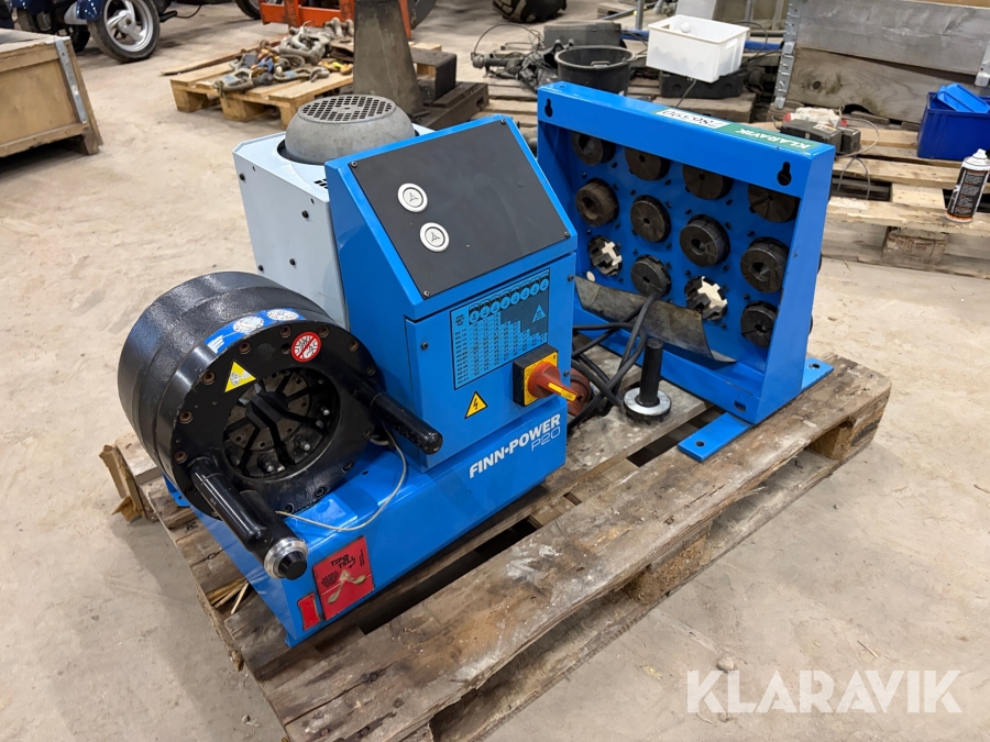 Hydraulik/slangepresse FINN-POWER P-20 Presseområde: 4–61 mm