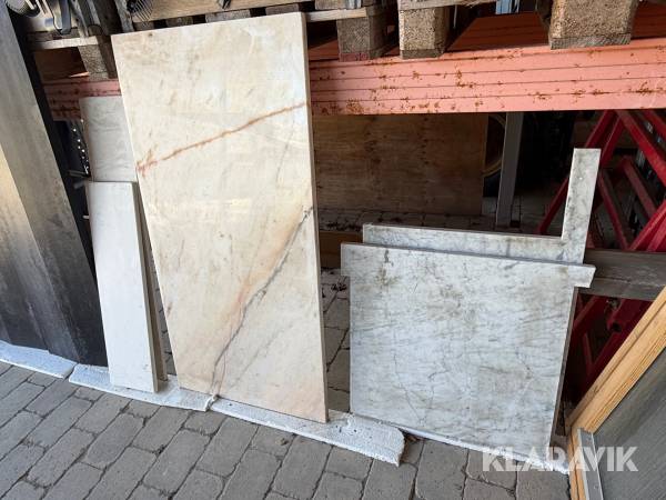 Marmorplader 23 styk