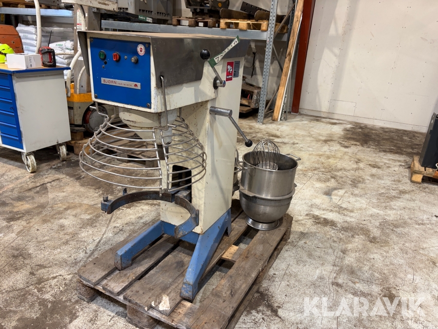 Røremaskine Bjørn Varimixer med 2 kedler og tilbehør