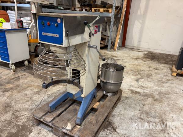 Røremaskine Bjørn Varimixer med 2 kedler og tilbehør