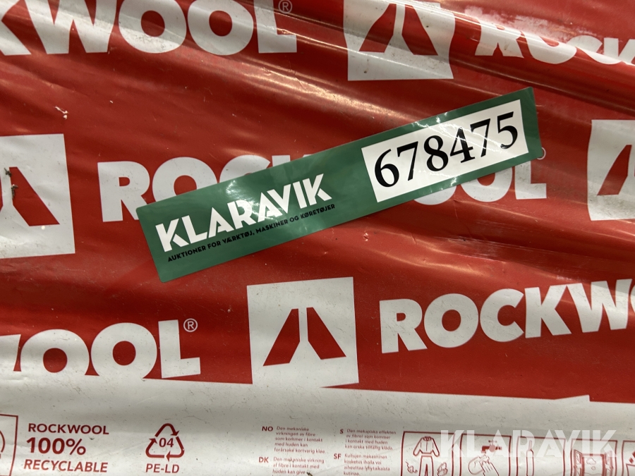 Isolering Rockwool Facadebatts 17m2