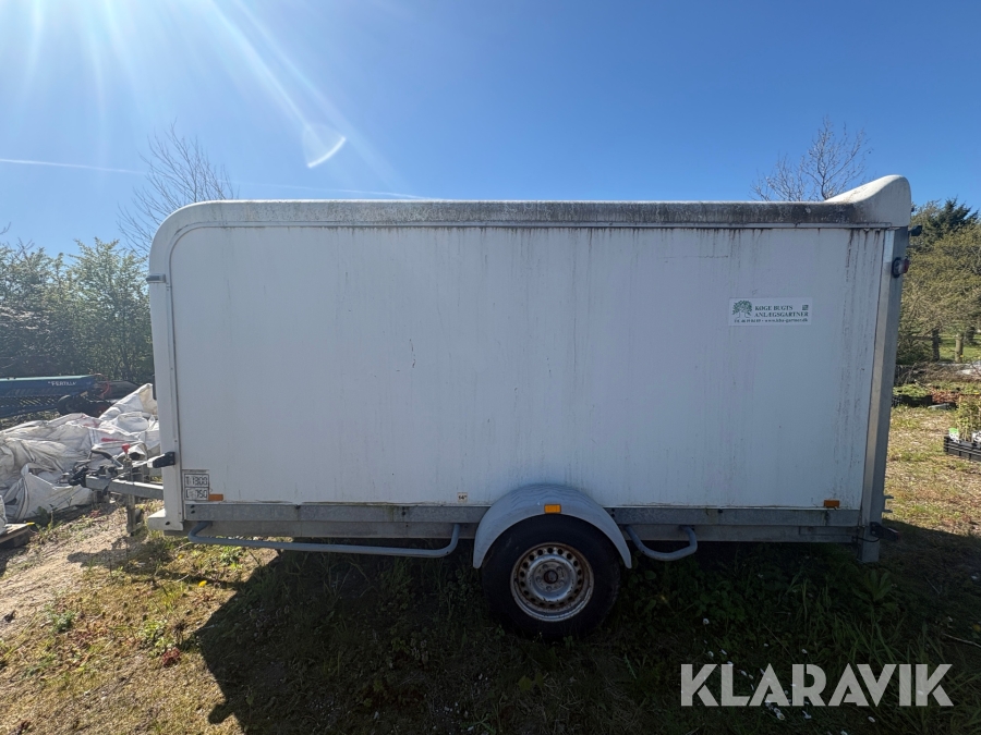 Lukket trailer Brenderup C05