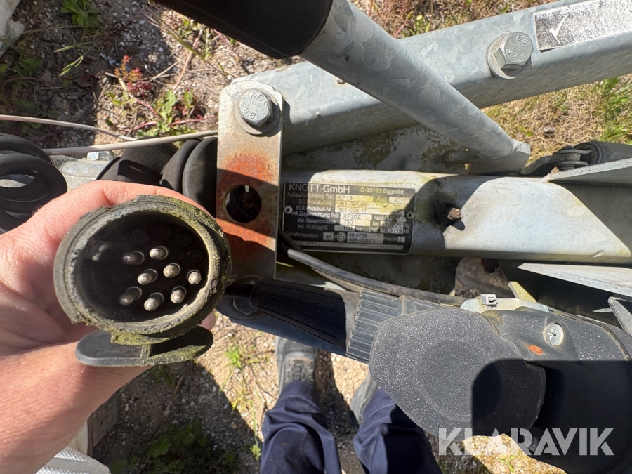 Lukket trailer Brenderup C05
