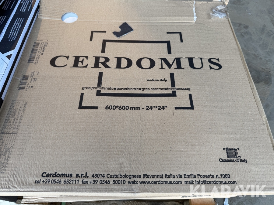 Klinker Cerdomus 60x60 8,64 m2