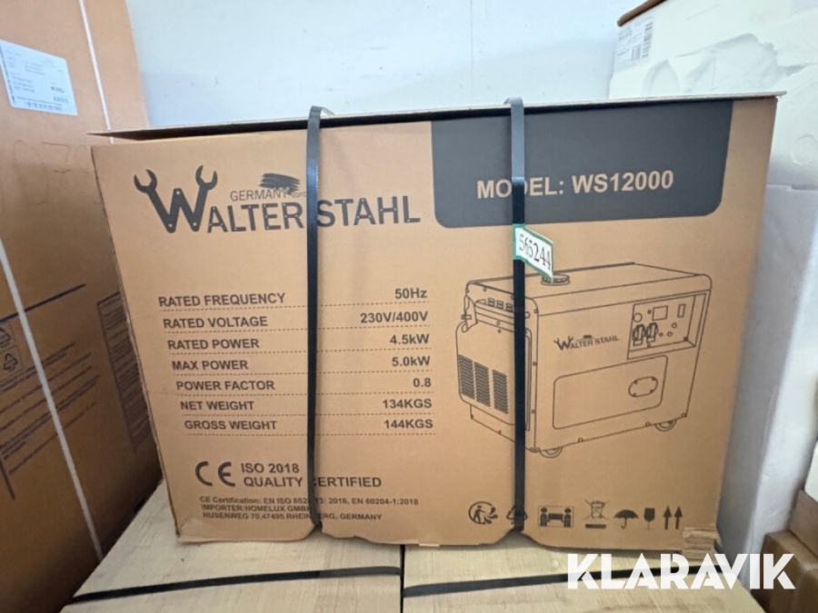 Generator Walther Stahl WS12000