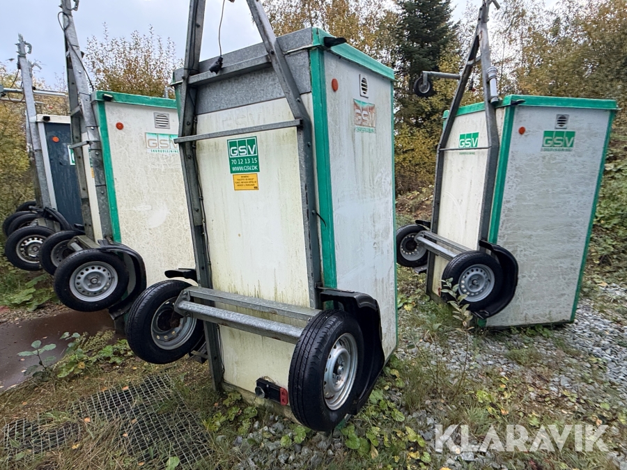 Toiletvogn Scanvogn WC Flex
