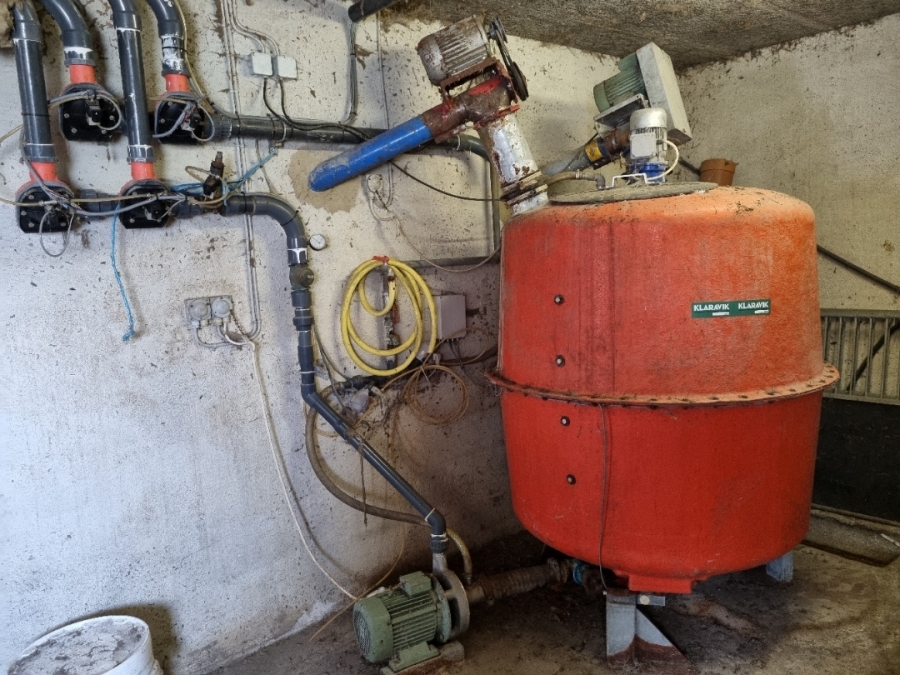 Foder-blandeanlæg til Grisefoder