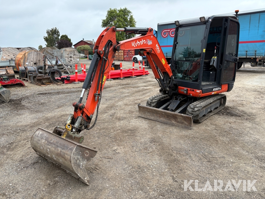 Gravemaskine Kubota Kx027-4