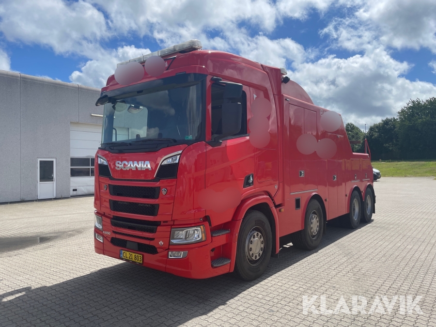 Bjærgningsvogn Scania R650