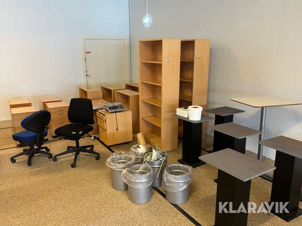 Diverse kontor inventar