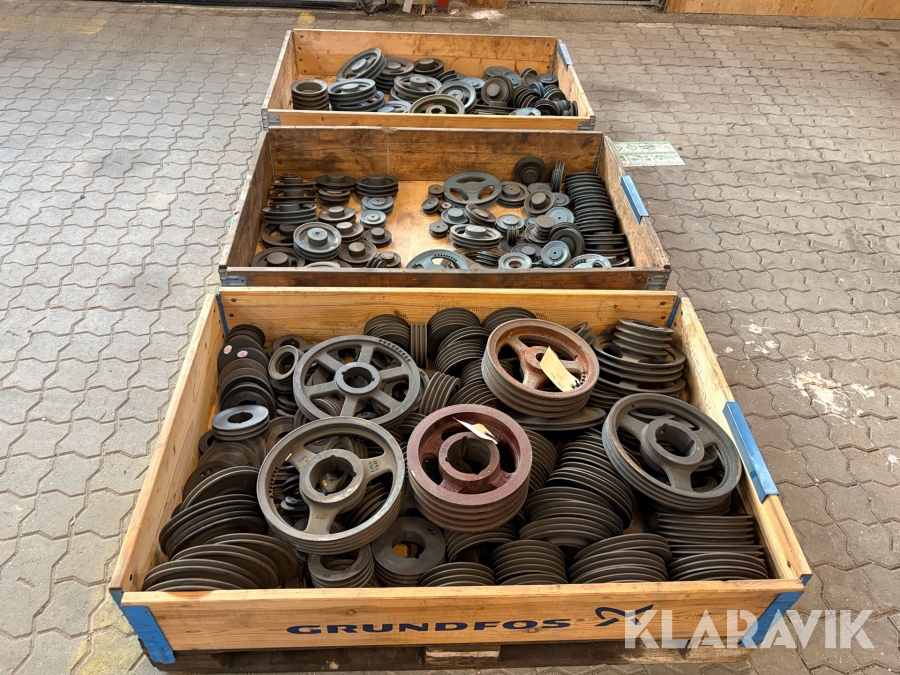 Remskiver assorteret