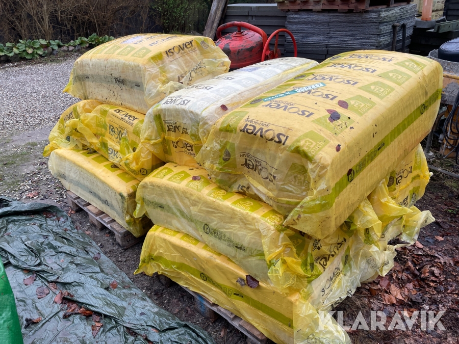 Isolering original emballage Isover 11 styk 