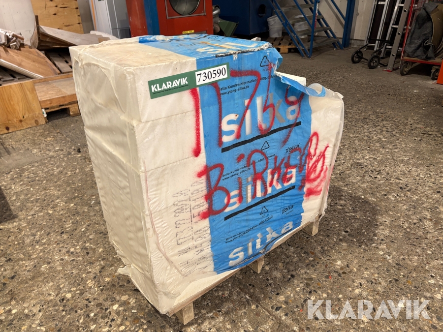 Gasbeton Silka, Allerød, Klaravik auktioner