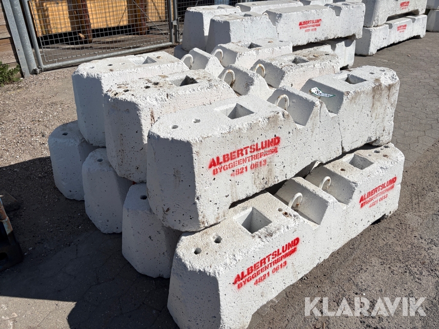 Små Hoffmann klodser - 7 styk