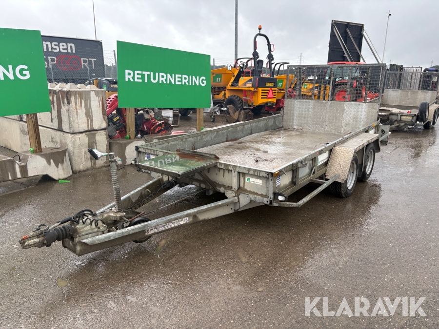 Maskintrailer Ifor Williams GP 126-R