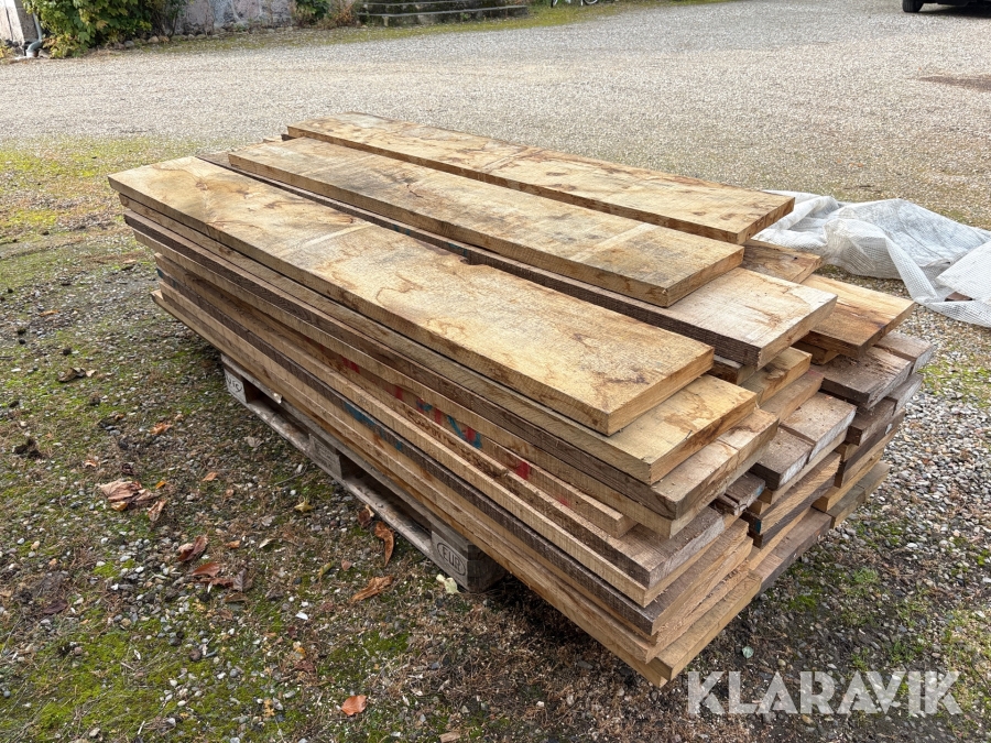 Planker i eg og ask 37 Styk